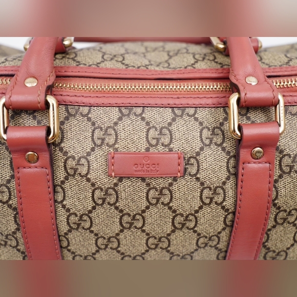 AU06❤️ Gucci GG Plus Monogram Joy Boston - Picture 2 of 15